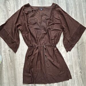 Banana Republic Brown Coverup Sz XS/S
